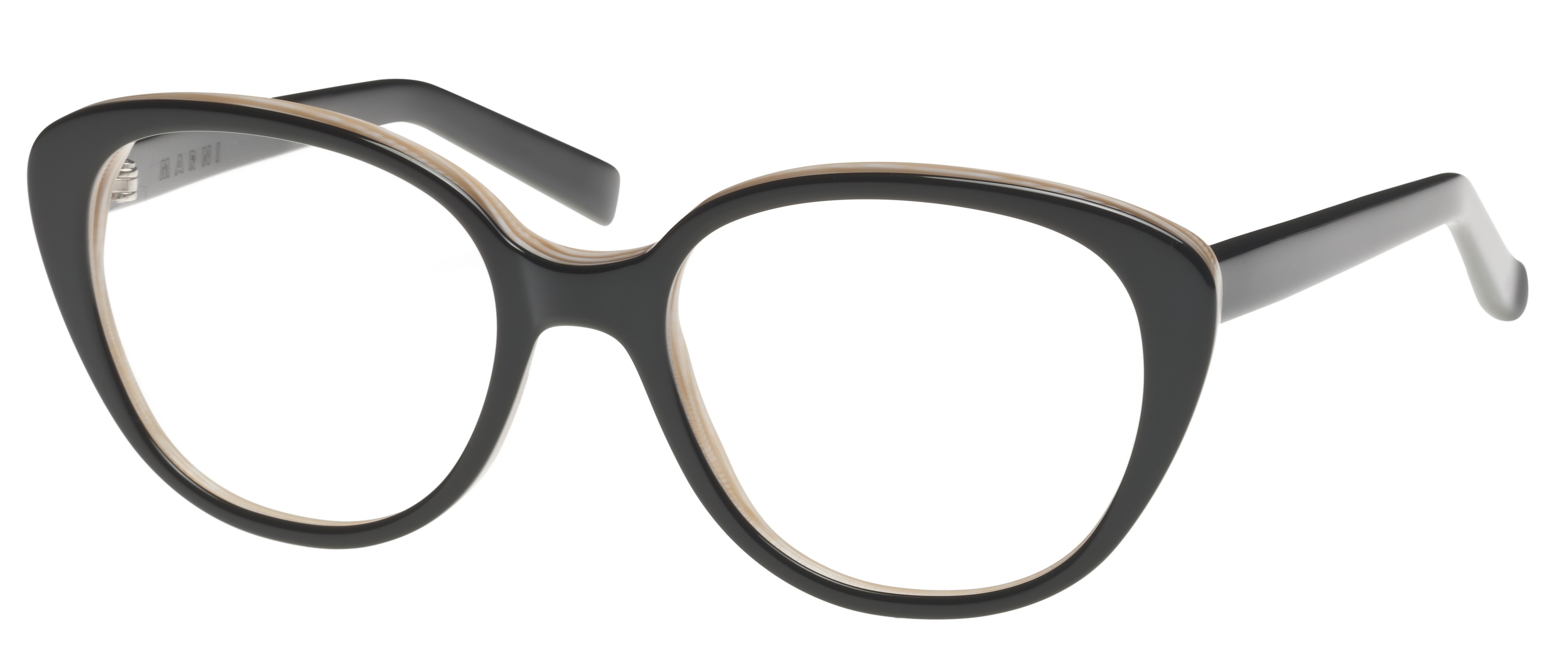 Marni 708 3 Black/Horn glasses