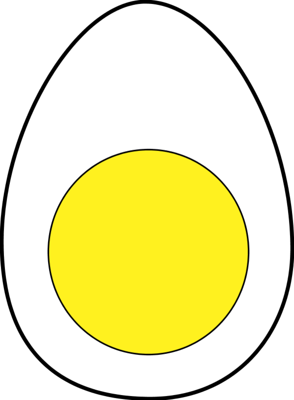 Solid Egg Outline Clipart Png Clipart Best Clipart Best