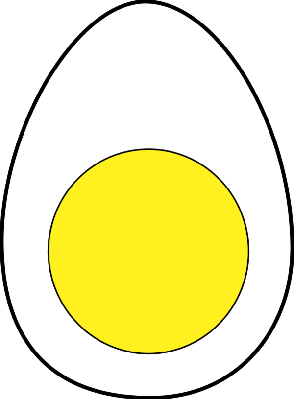 Collection Egg Outline Pictures - Jefney