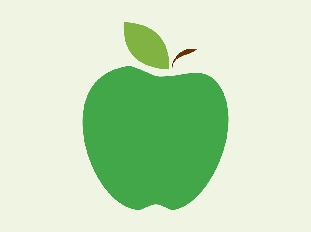 Apple Vector Icon Vector Art & Graphics | freevector.com