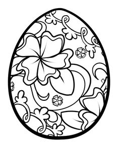Free Online Easter Egg 3 Colouring Page - Kids Activity Sheets ...