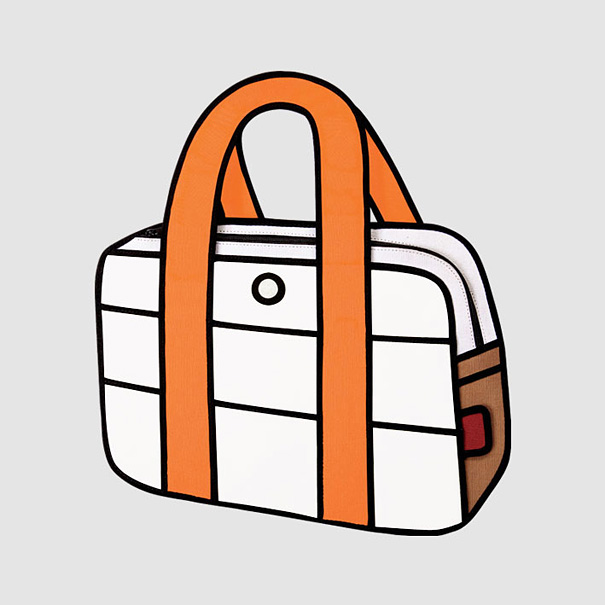 2D Bag Cream Travel Bag - Perfect Road Companion
