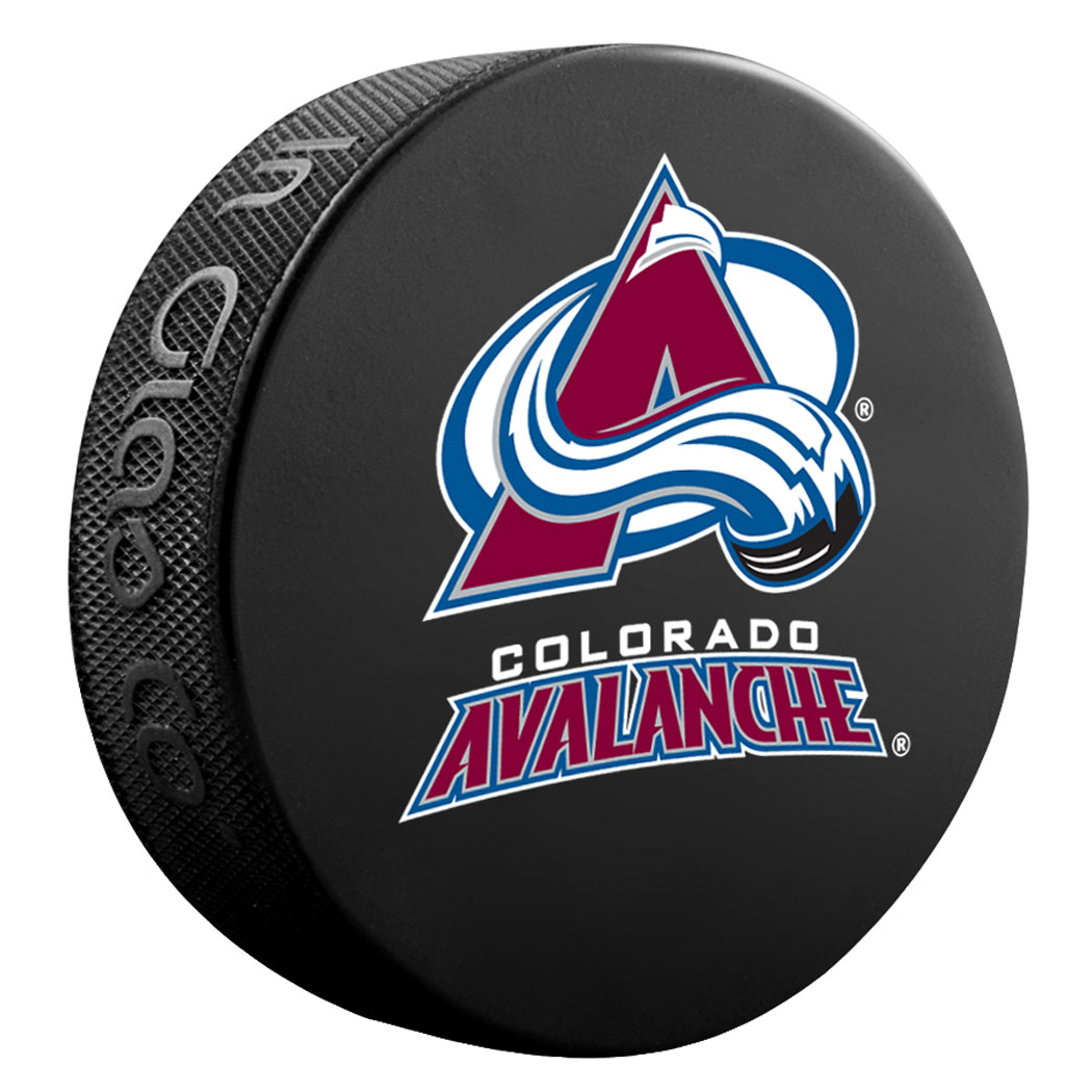 Sherwood NHL Team Souvenir Ice Hockey Puck (Colorado Avalanche)