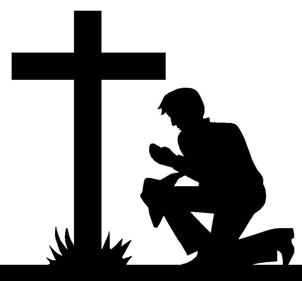 Religious Metal Art Silhouettes | Praying | Crosses | Cowboy