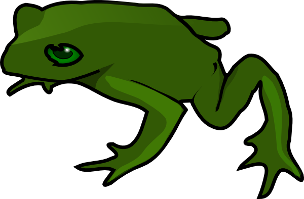 Frog 5 Clip Art - vector clip art online, royalty ...