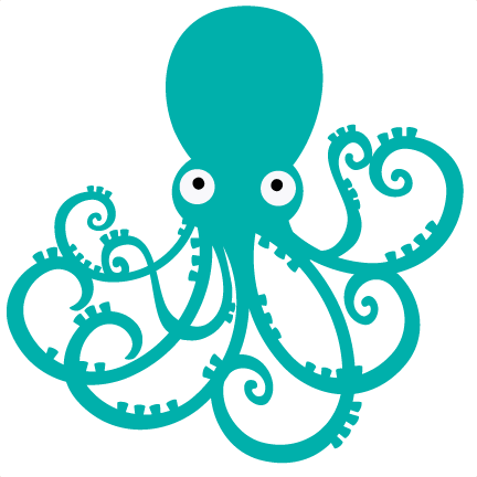 Octopus SVG file for scrapbooking octopus svg cut octopus cutting ...