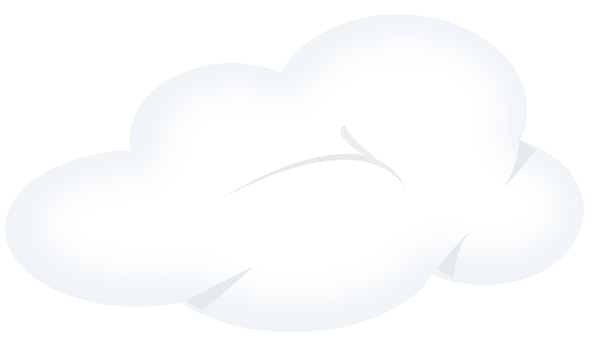 White Clouds clip art - vector clip art online, royalty free ...