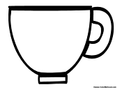 Drink Supplies Coloring Pages