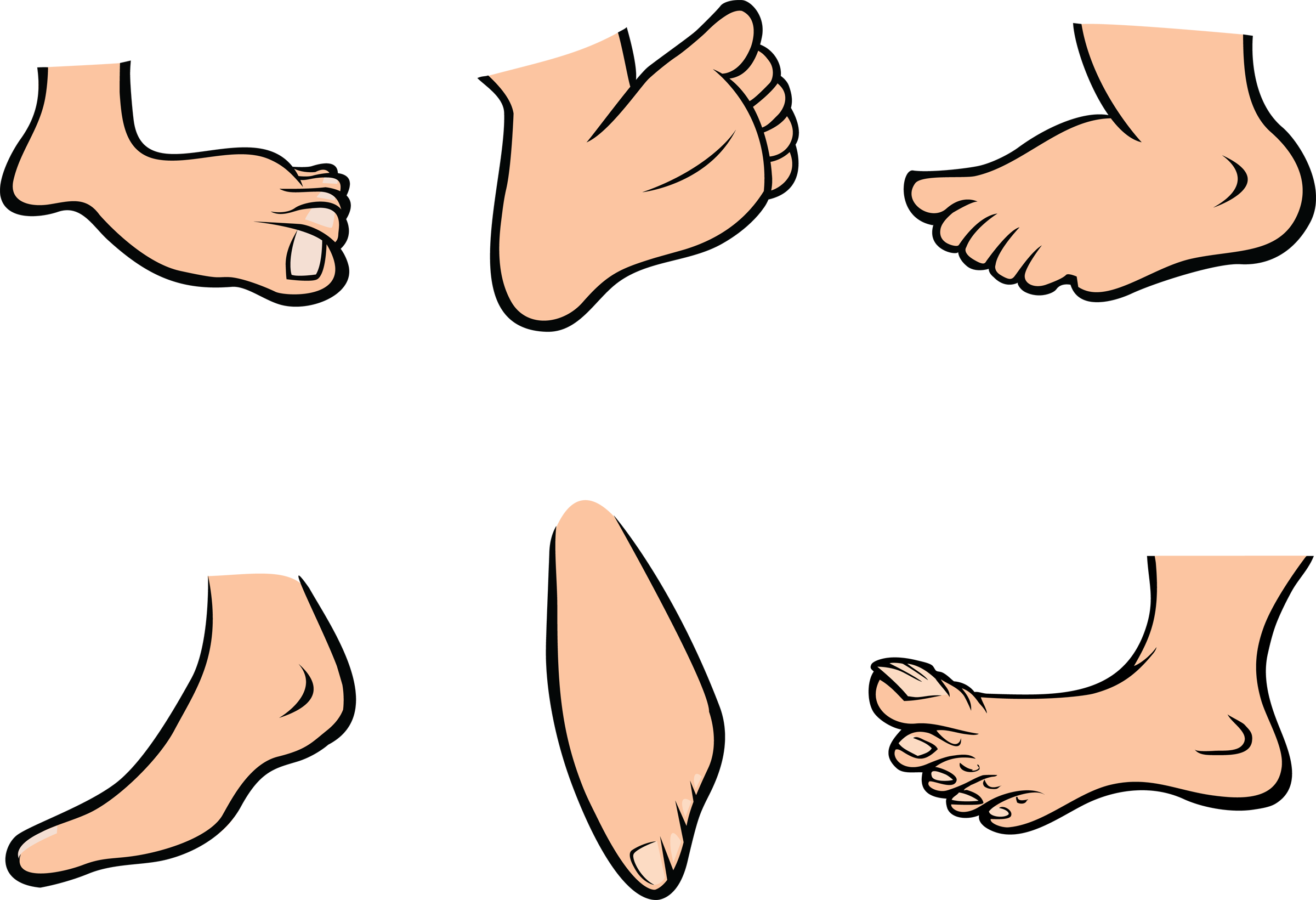 clipart of a big toe - photo #21