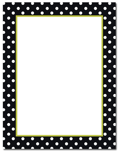 clip art borders polka dots - photo #16