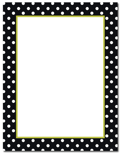 free clip art borders polka dots - photo #18