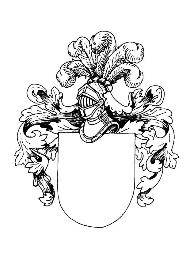 Blank Shield Coloring Page - ClipArt Best - ClipArt Best