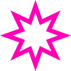 Pink Star Clip Art - vector clip art online, royalty ...