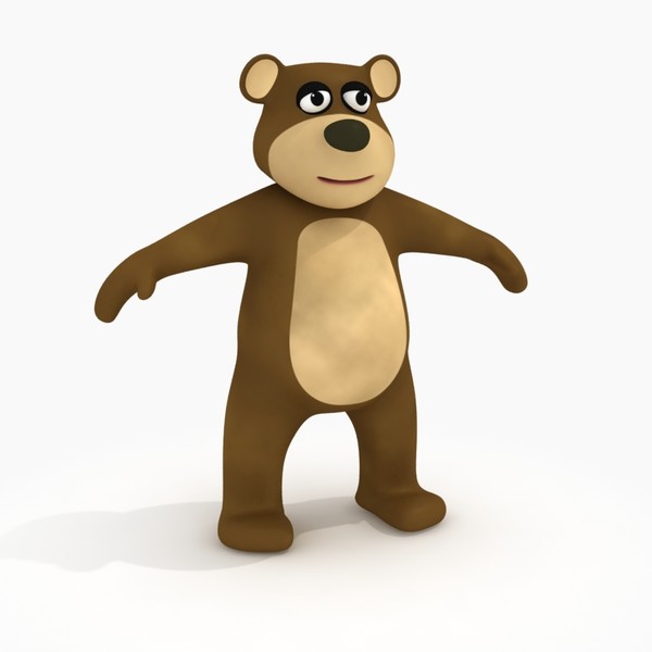 max cartoon bear rig