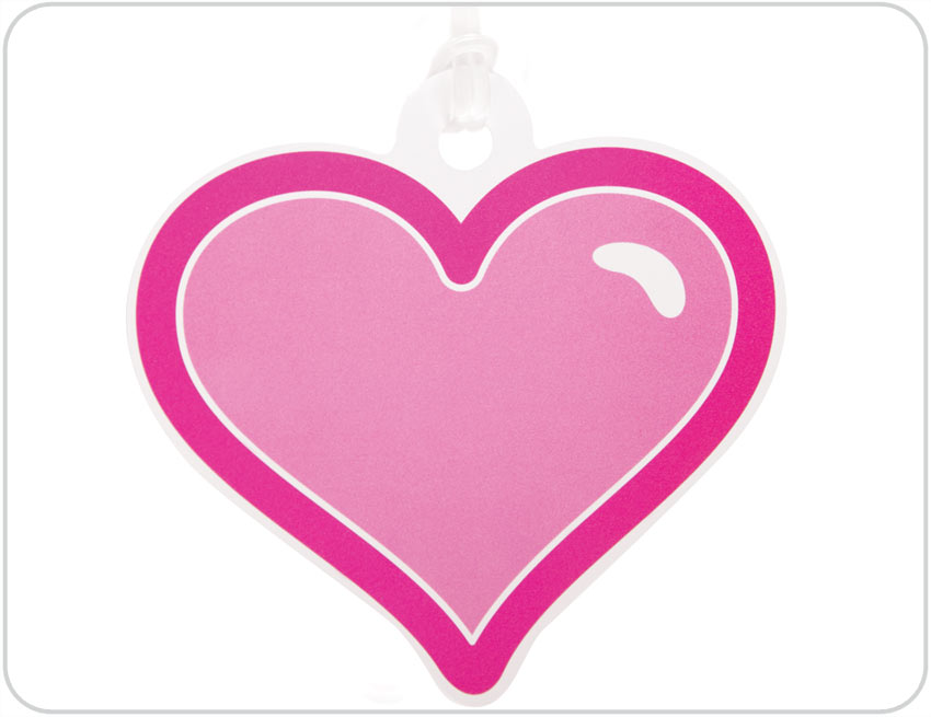 Buy Love Heart Bag Tags as wedding favors or party favors online