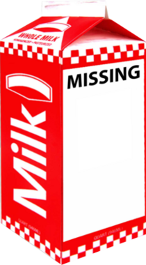 carton milk missing template clipart clip