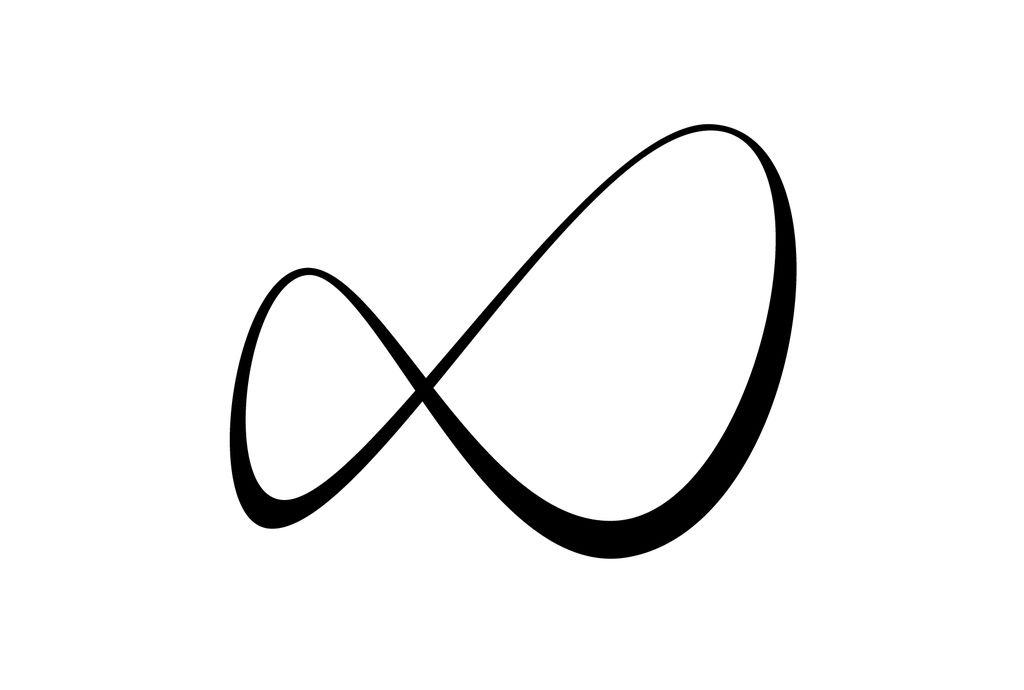 Infinity sign clipart