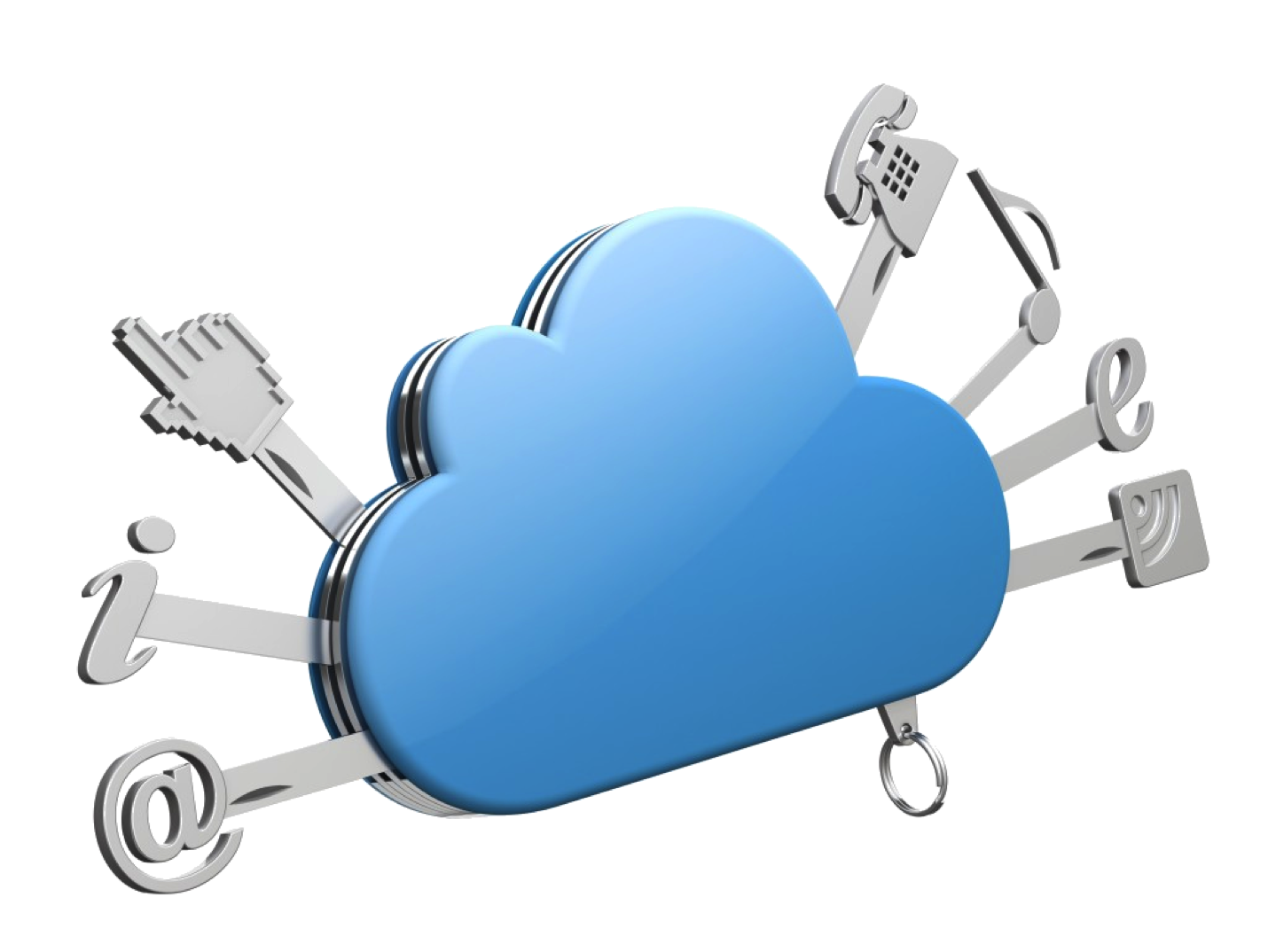 The Cloud Computing paradigm - Free Clipart Images