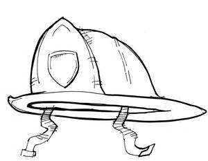 Coloring Pages Of Fireman Hats | Coloring Pages
