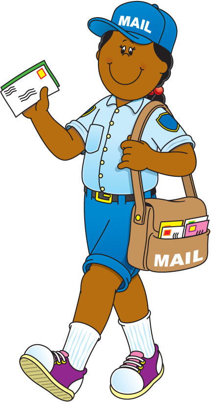 Mail Carrier Clipart