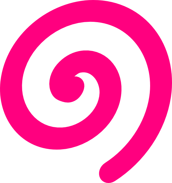 Spiral Pink Clip Art - vector clip art online ...
