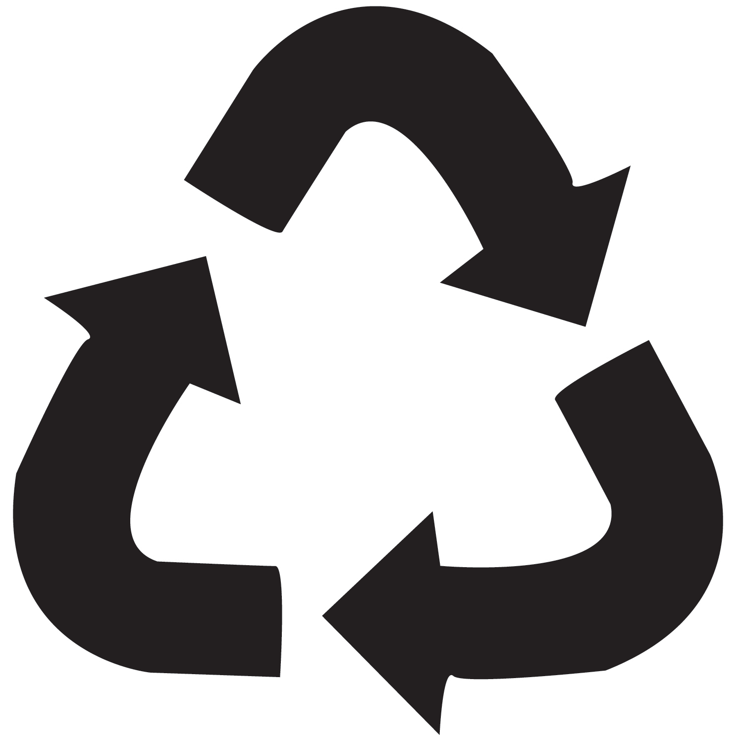 Recycling Stencil Printable Clipart Best