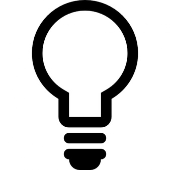 Light Bulb Outline Vectors, Photos and PSD files | Free Download
