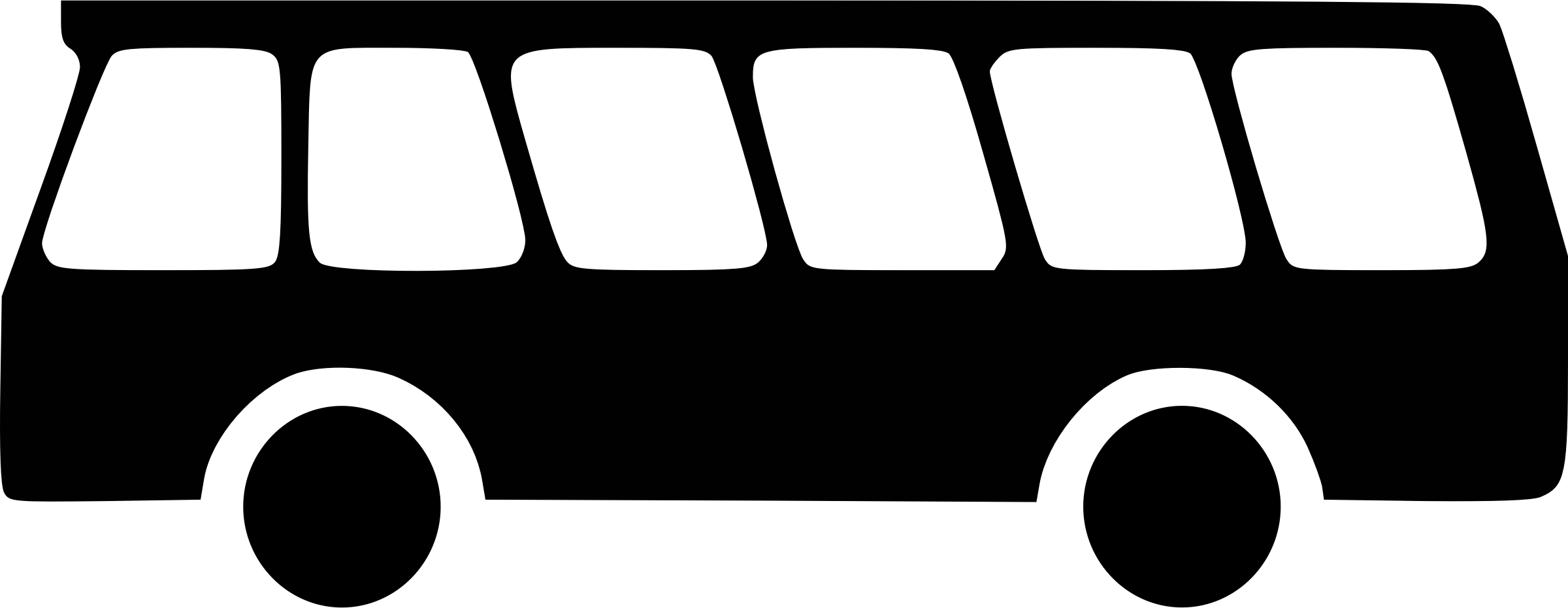 Clipart - Bus symbol / pictogram