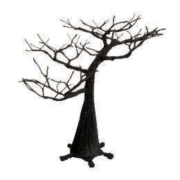 Spooky tree clipart outline
