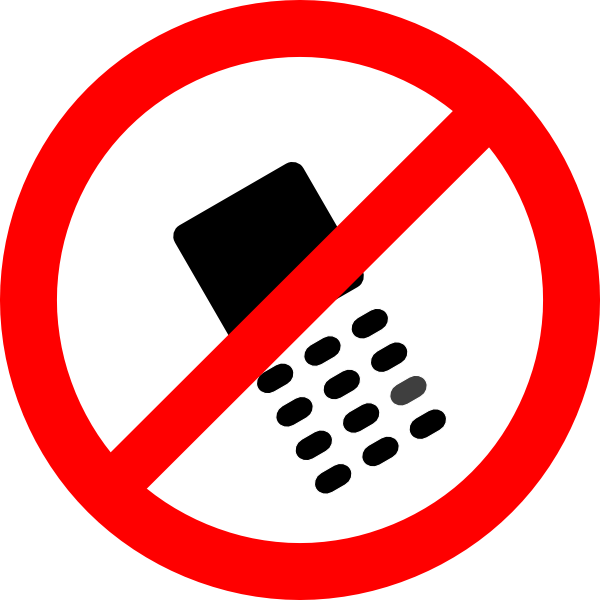 Printable No Cell Phone Sign