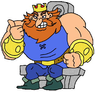 A king clipart