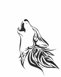 Tribal wolf tattoos, Howling wolf tattoo and Wolf tattoos