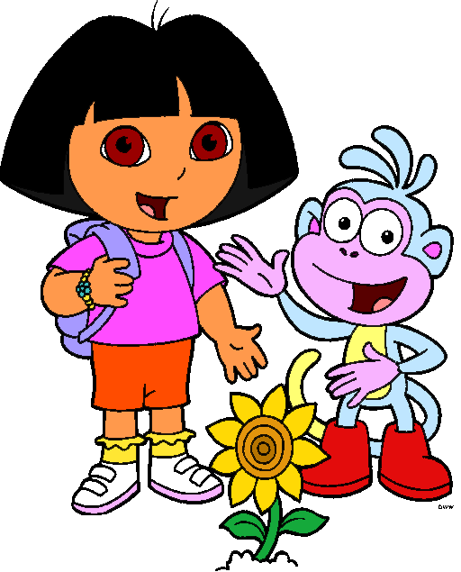 Dora The Explorer Clip Art