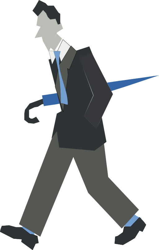 Clipart walking person
