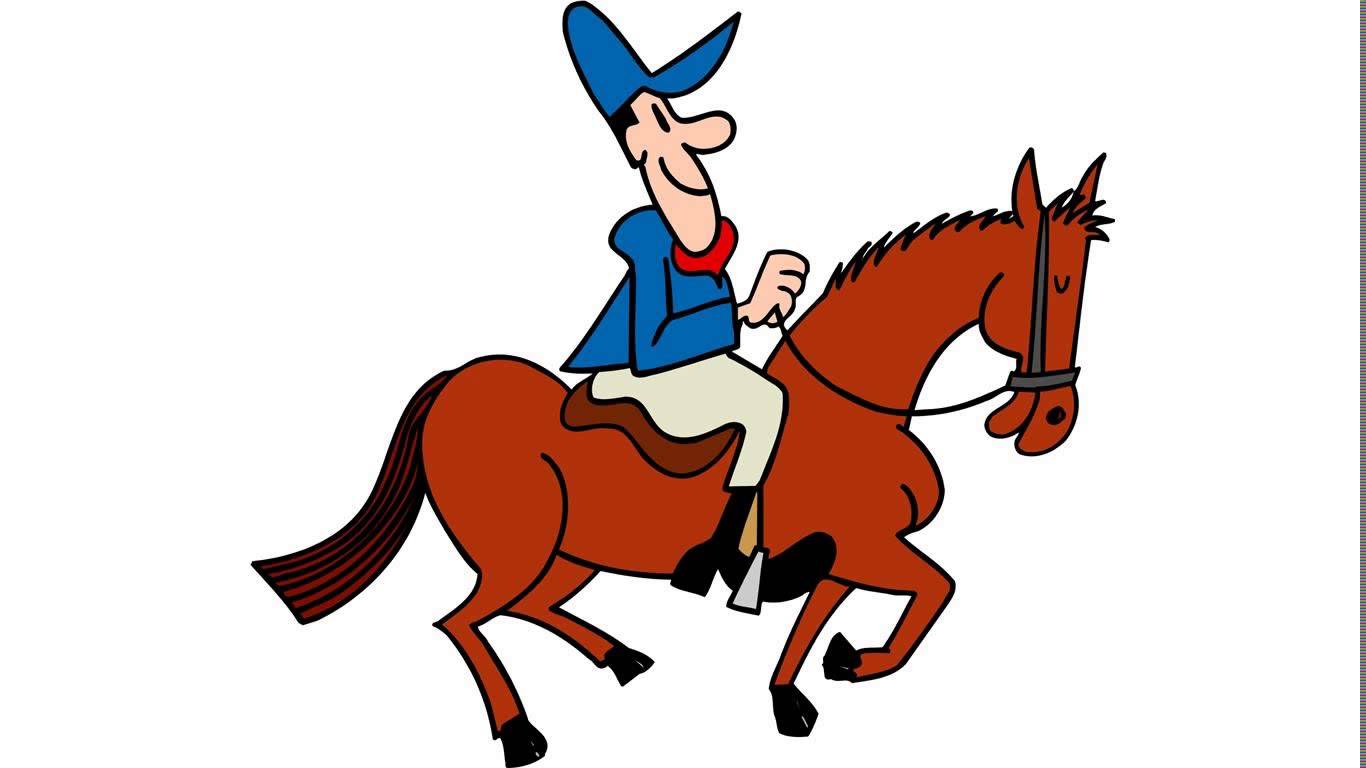 clipart ride a horse - photo #33