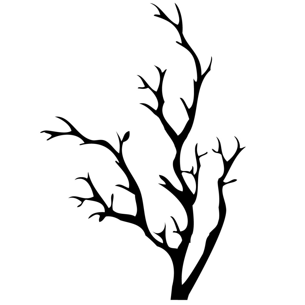 Simple Tree Without Leaves Clipart