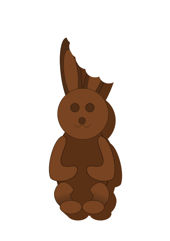 Chocolate Bunny Clipart - ClipArt Best