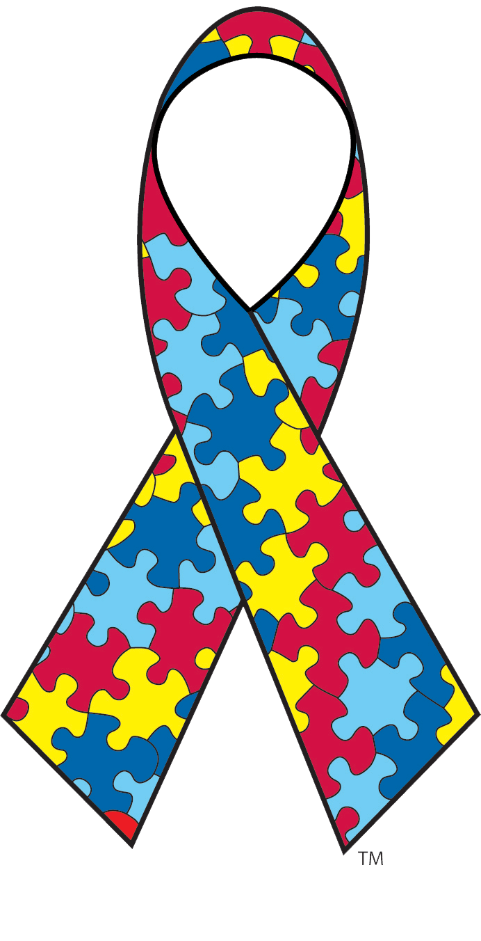 Autism Awareness Ribbon Vector - ClipArt Best