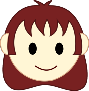 Happy Face Girl Clipart