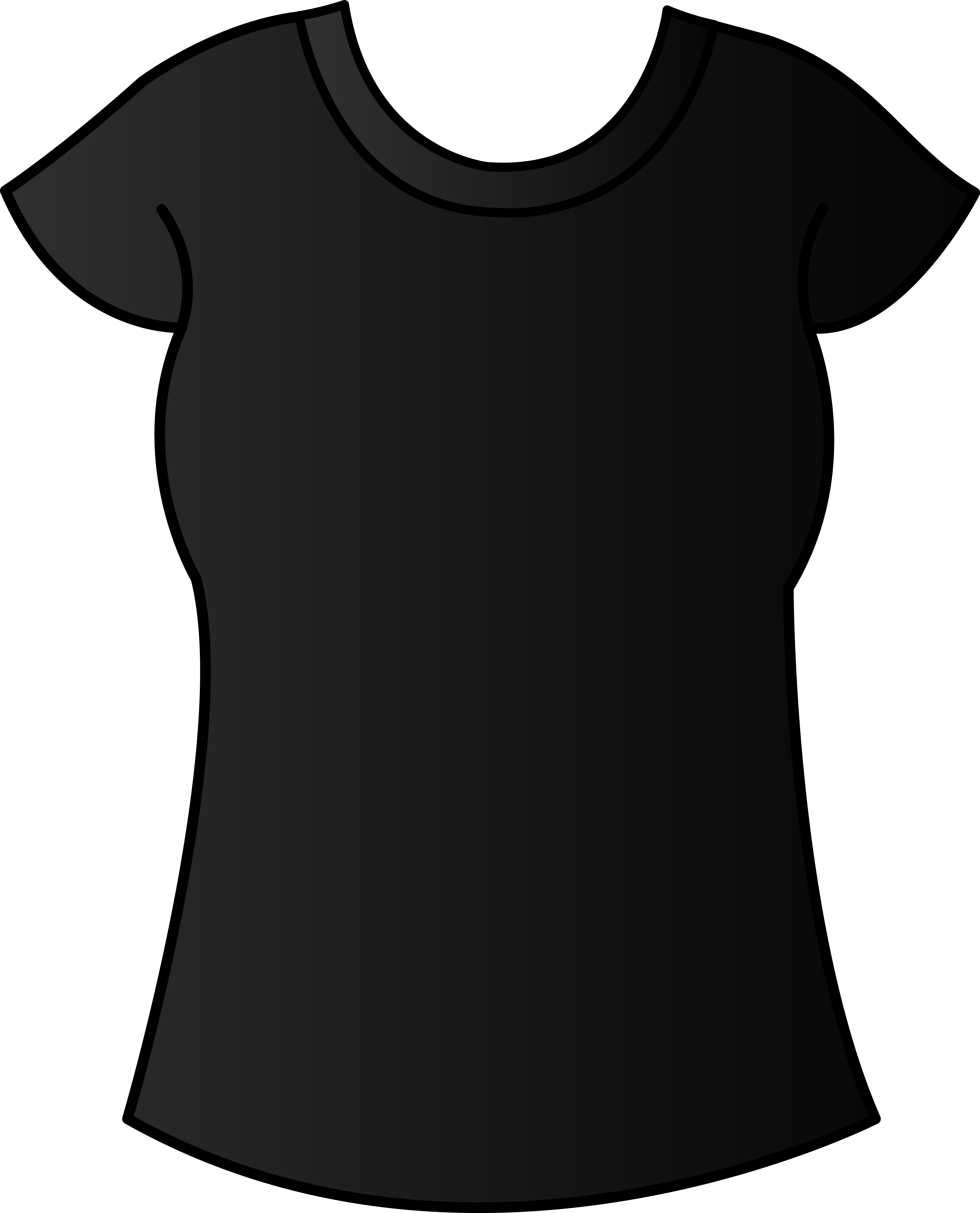 Best Photos of Black T-Shirt Template - Black T-Shirt Clip Art ...