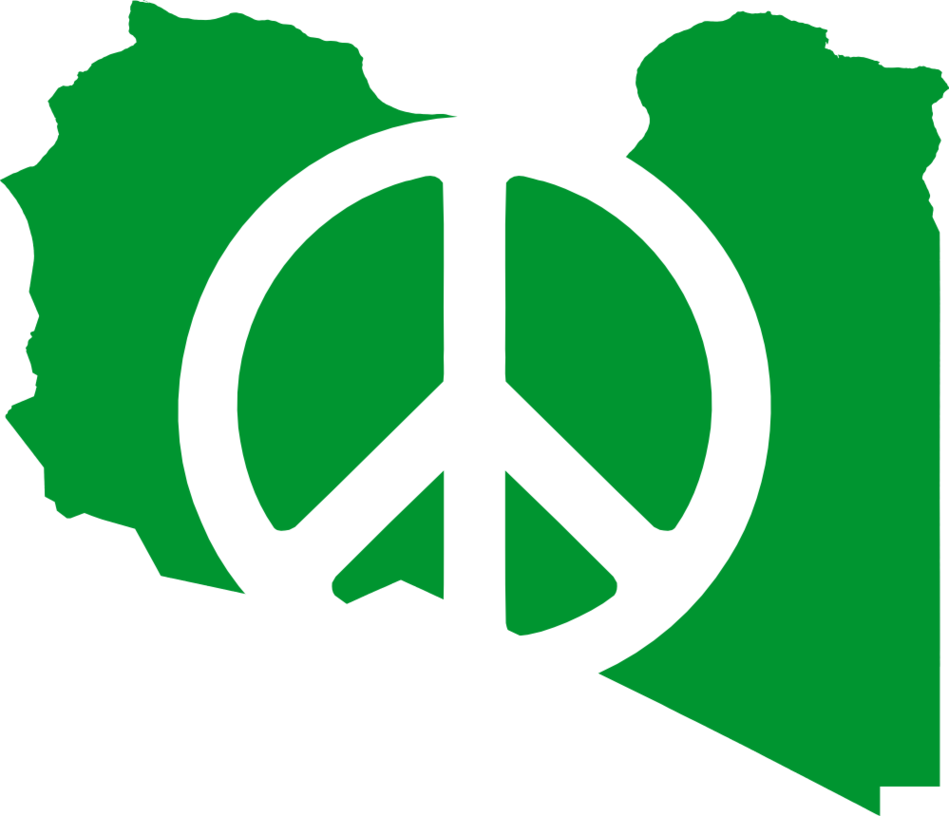 Peace Map Of Libya Scallywag Peacesymbolorg Symbol Clipart - Free ...