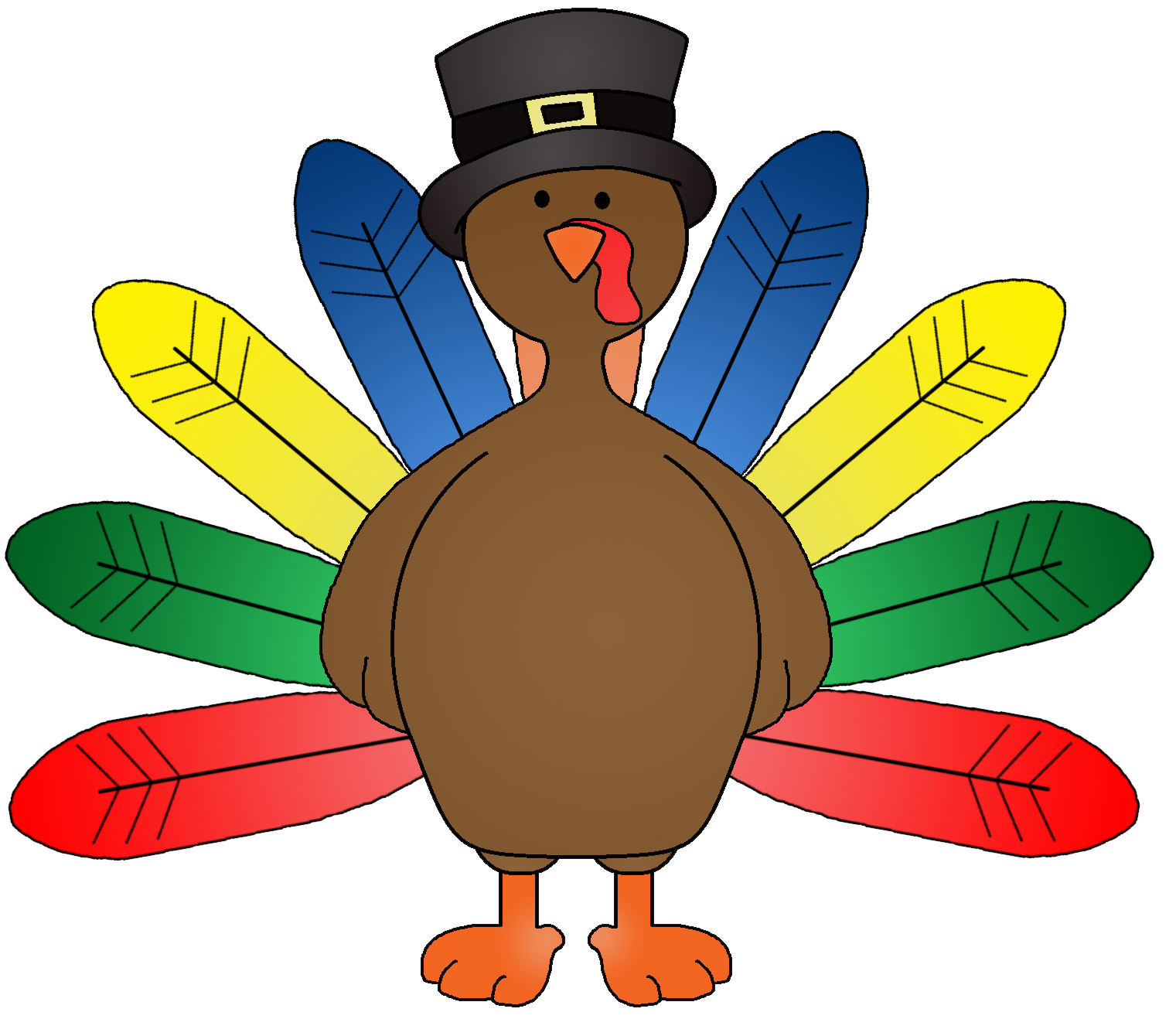Turkey Feather Clipart