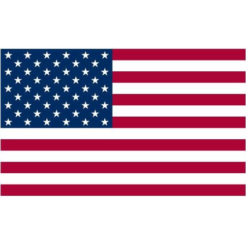 Usa flag 50 stars clipart