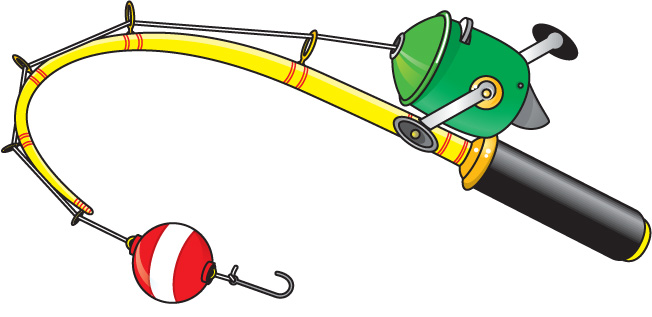 Fishing Rod And Reel Clipart