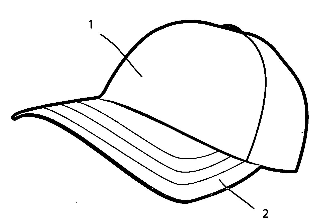 Patent US20120060259 - Hat with removable faux front crown panel ...