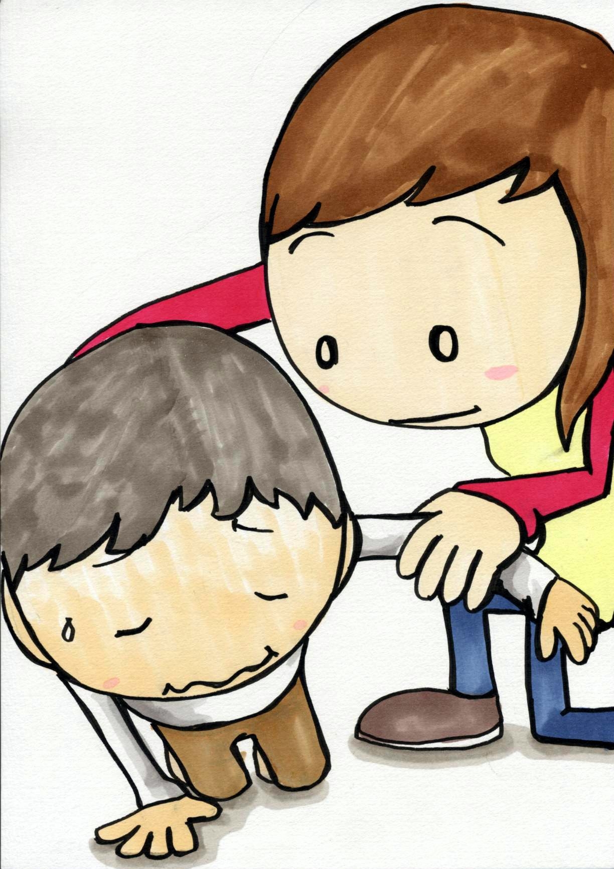 People Helping Each Other Clipart
