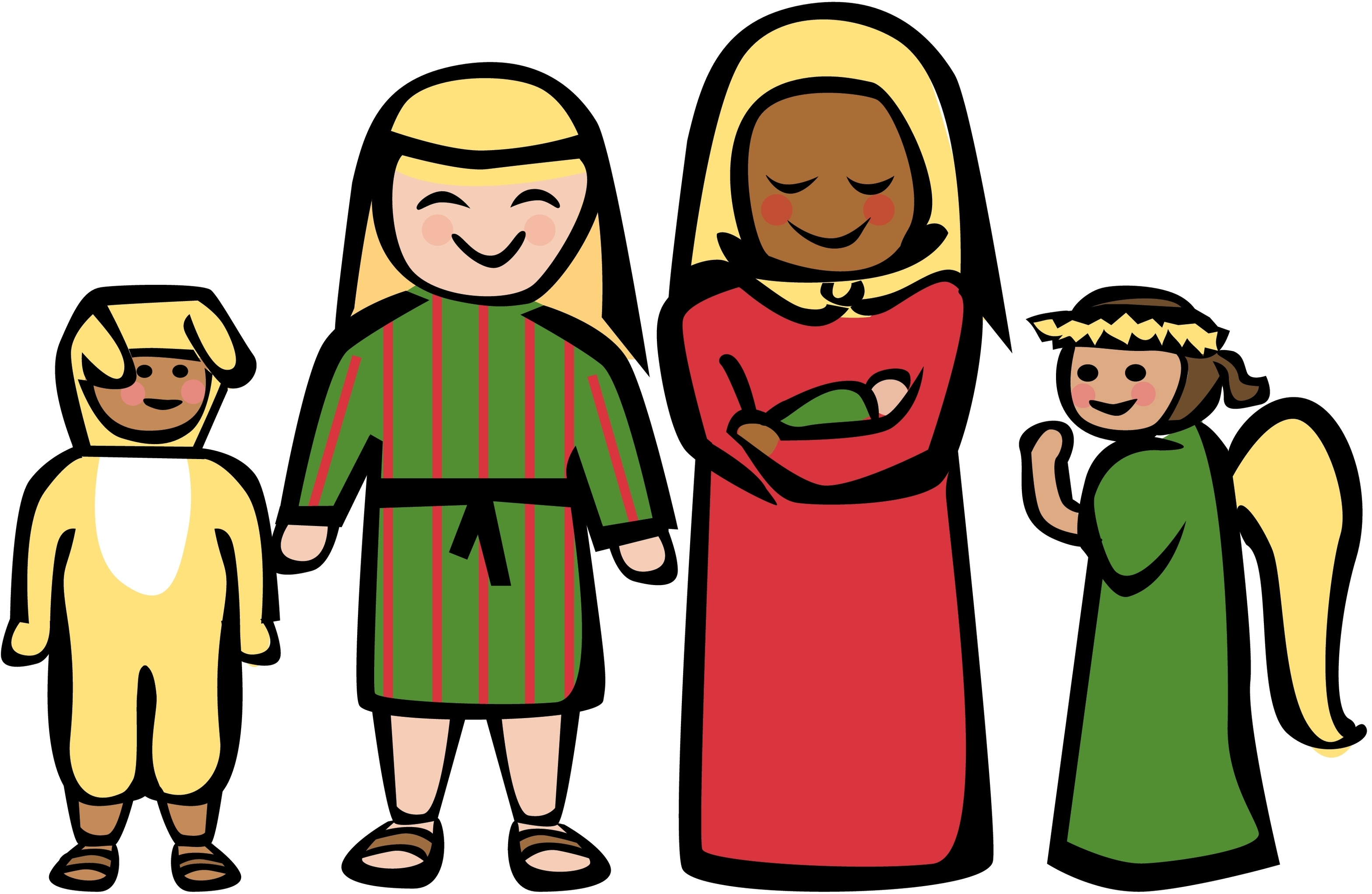 Christmas play clipart free