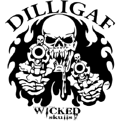 DILLIGAF | Wicked Skulls - Extreme Shirt