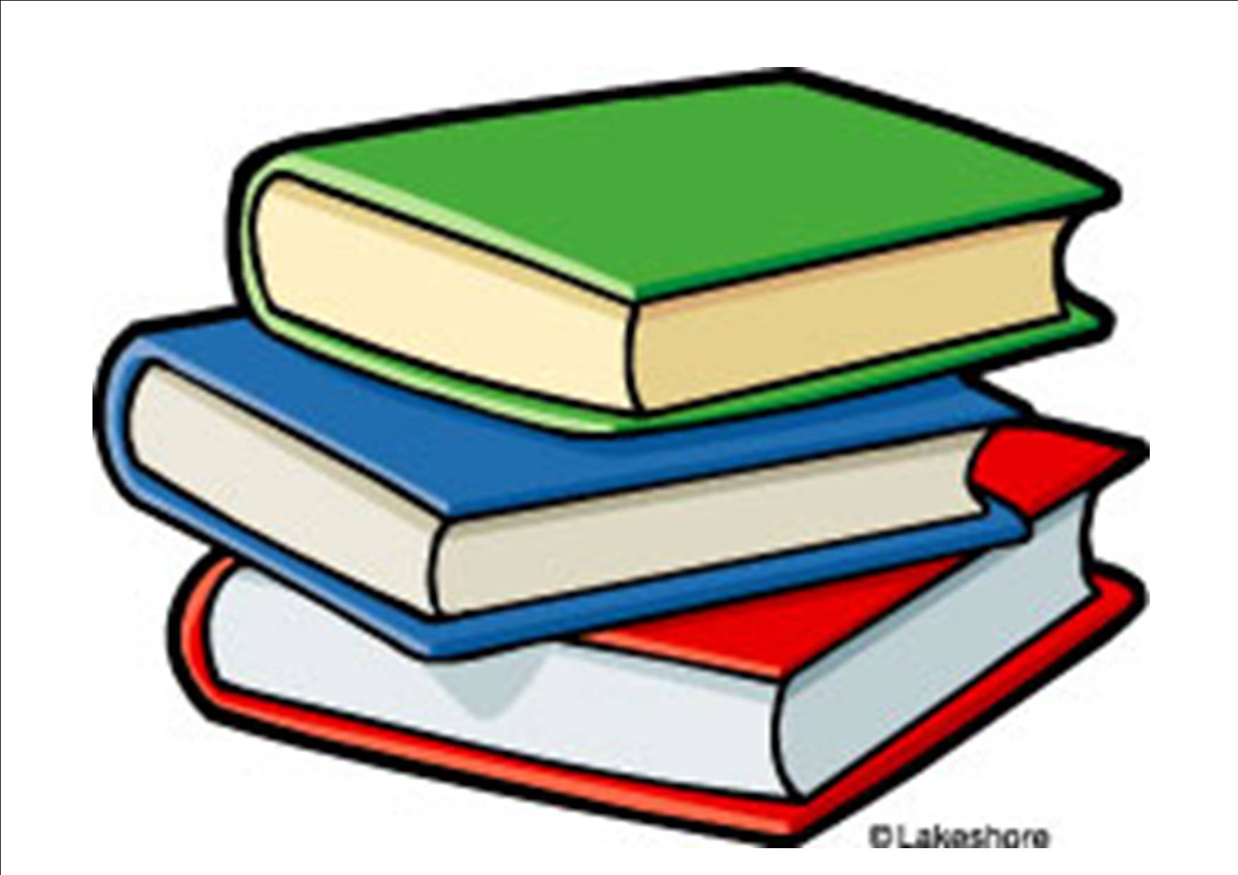 Clipart book stack