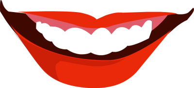 Lips Smiling Transparent Background Clipart